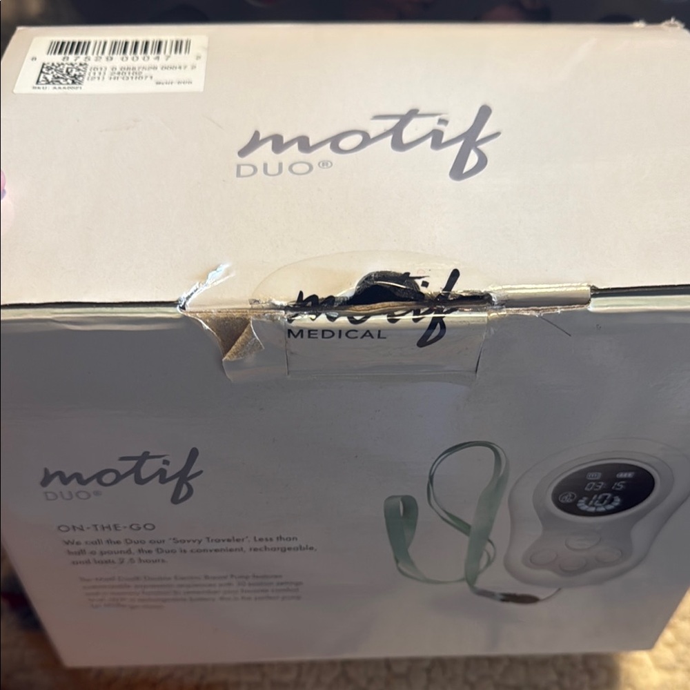 Duo Breast Pump - White